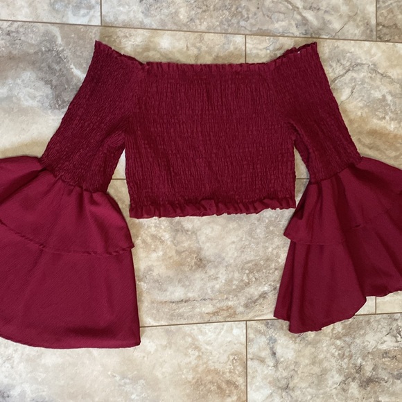 Plus Size Crop Top - Picture 2 of 4